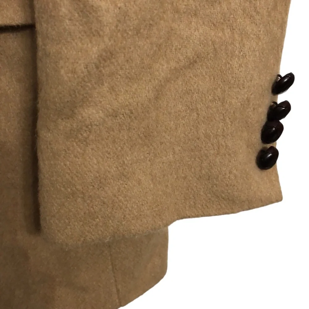 Vintage 100% camel hair men’s two button blazer Size 42 Regular - Picture 7 of 12